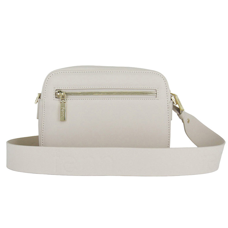 Fenn Collection - Cross Body Off White With Gold Zip