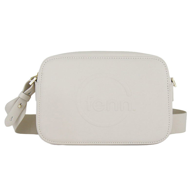 Fenn Collection - Cross Body Off White With Gold Zip