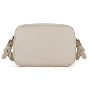 Fenn Collection - Cross Body Off White With Silver Zip