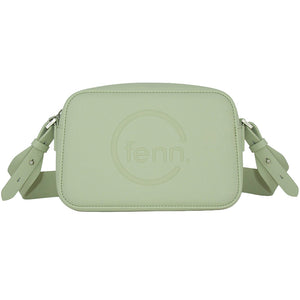 Fenn Collection - Cross Body Pastel Green With Silver Zip