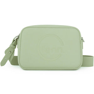 Fenn Collection - Cross Body Pastel Green With Silver Zip