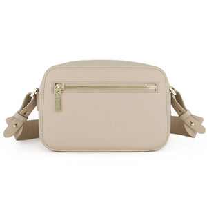 Fenn Collection - Cross Body Sand With Gold Zip