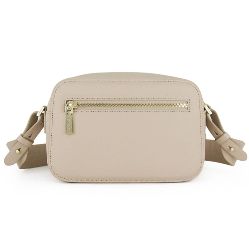 Fenn Collection - Cross Body Sand With Gold Zip