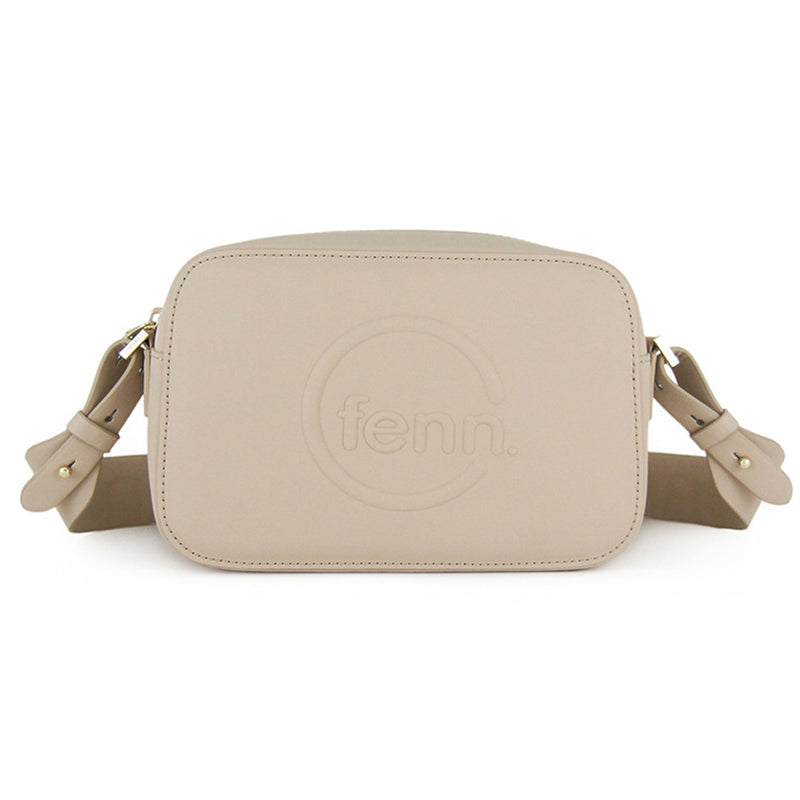 Fenn Collection - Cross Body Sand With Gold Zip
