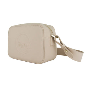 Fenn Collection - Cross Body Sand With Gold Zip