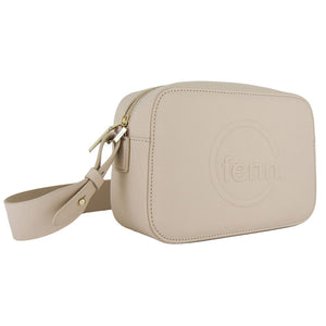 Fenn Collection - Cross Body Sand With Gold Zip