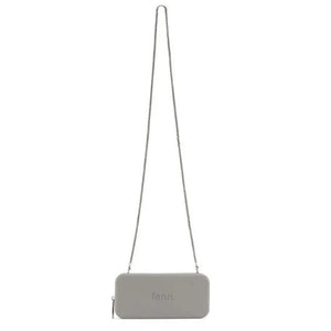 Fenn Collection - New Grey Wallet With Silver Zip And Chain