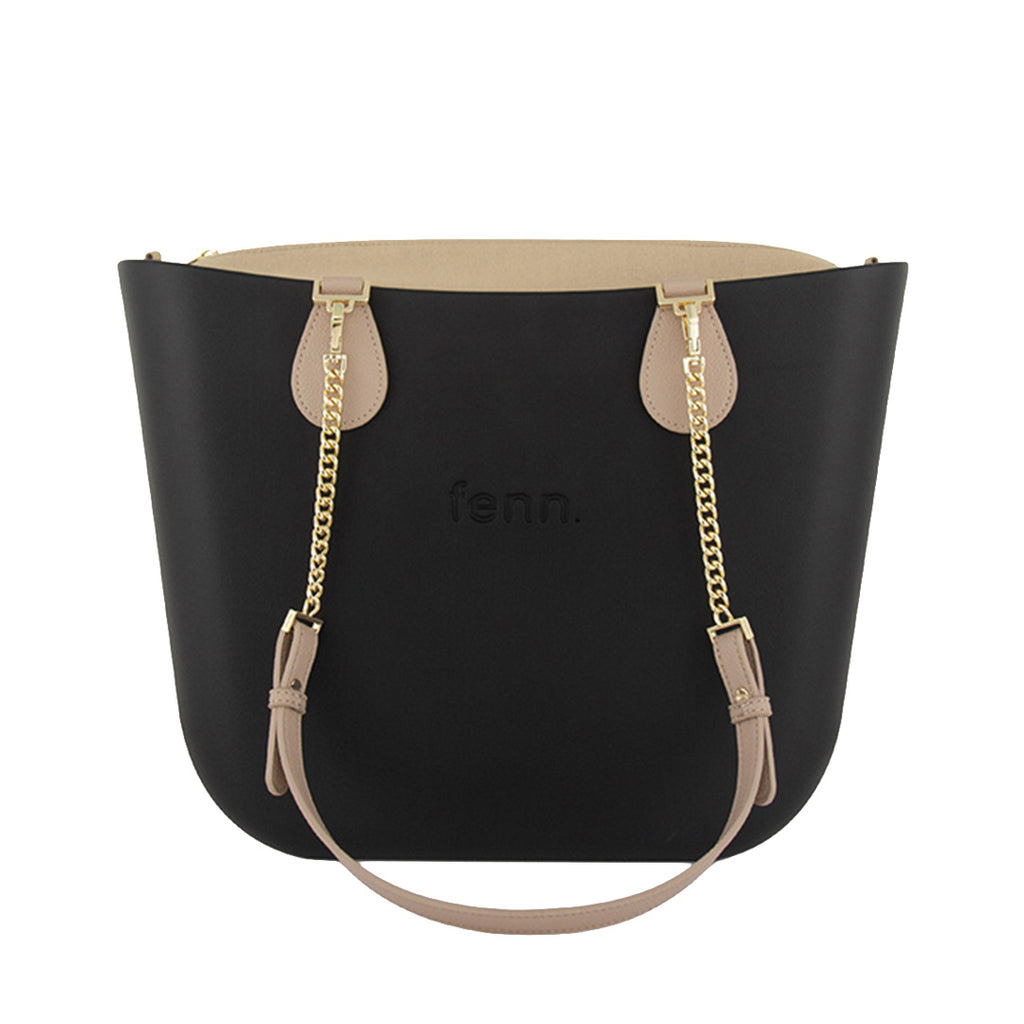 Fenn Collection - Original Black Light Stone Handbag Medium