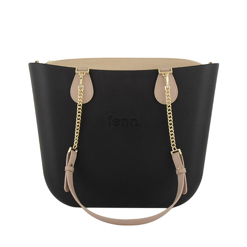 Fenn Collection - Original Black Light Stone Handbag Medium