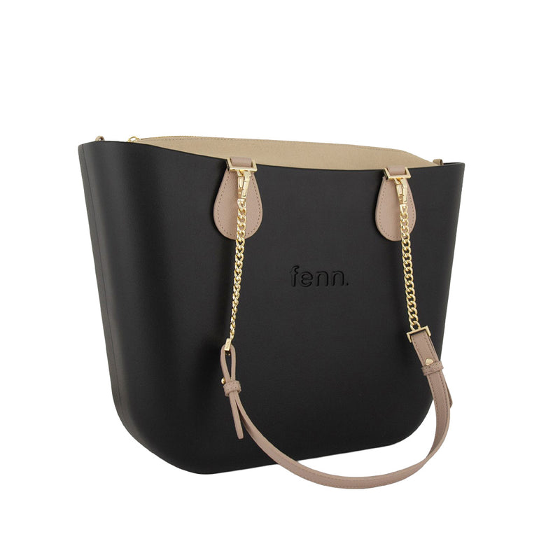 Fenn Collection - Original Black Light Stone Handbag Medium