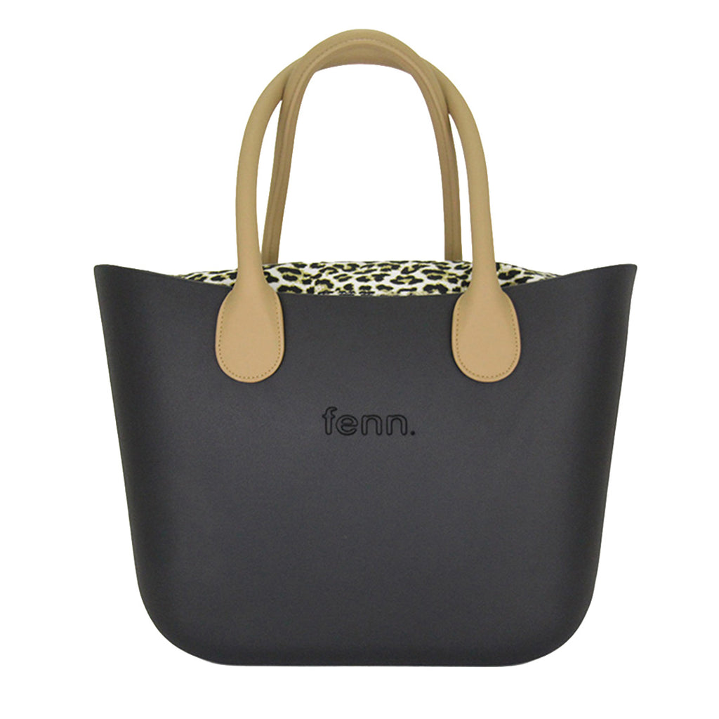 Fenn Collection - Original Black Light Tan Handbag Medium