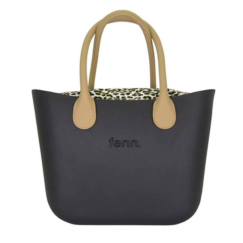 Fenn Collection - Original Black Light Tan Handbag Medium