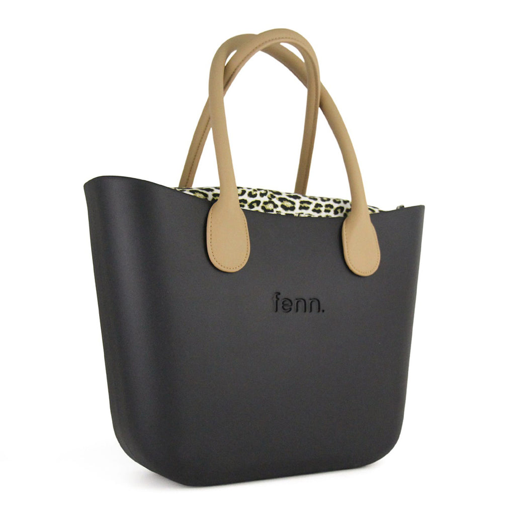 Fenn Collection - Original Black Light Tan Handbag Medium