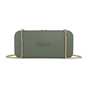 Fenn Collection - Chain Wallet Watercress With Gold Zip