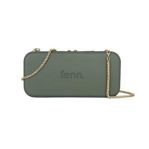 Fenn Collection - Chain Wallet Watercress With Gold Zip