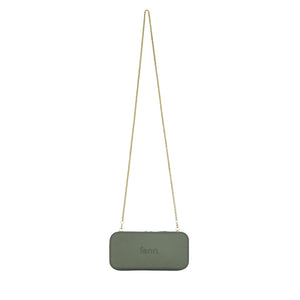 Fenn Collection - Chain Wallet Watercress With Gold Zip