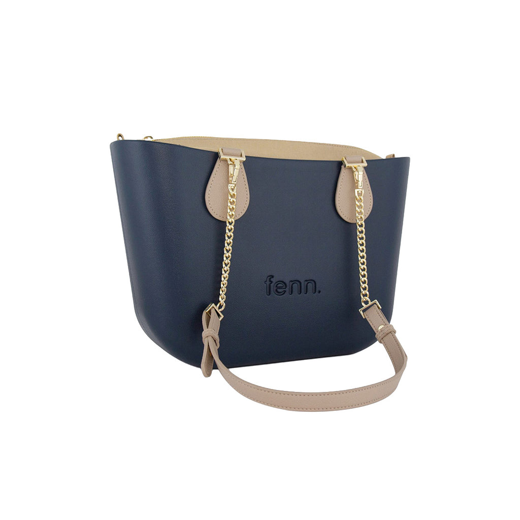 Fenn Collection - Petite Navy Tote Handbag Medium