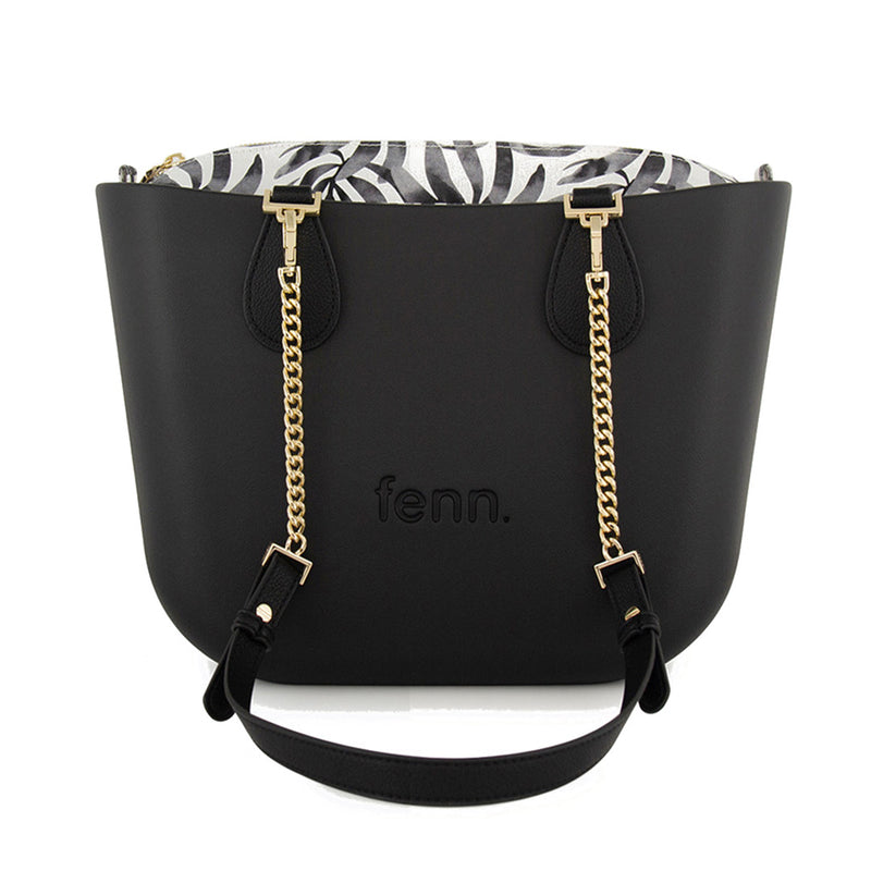Fenn Collection - Petite Black Tote Handbag Medium