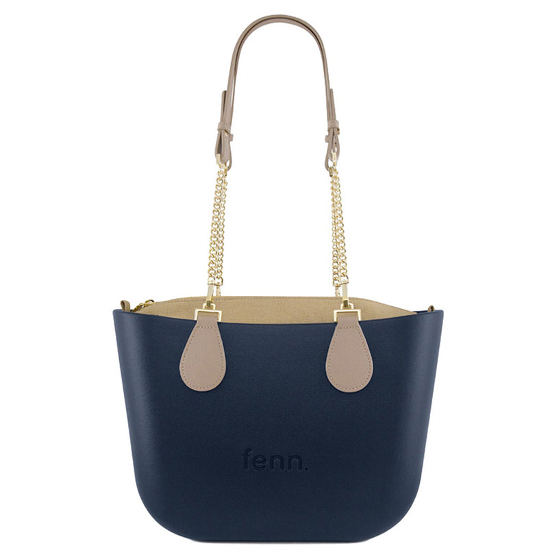 Fenn Collection - Petite Navy Tote Handbag Medium