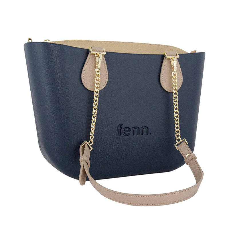Fenn Collection - Petite Navy Tote Handbag Medium