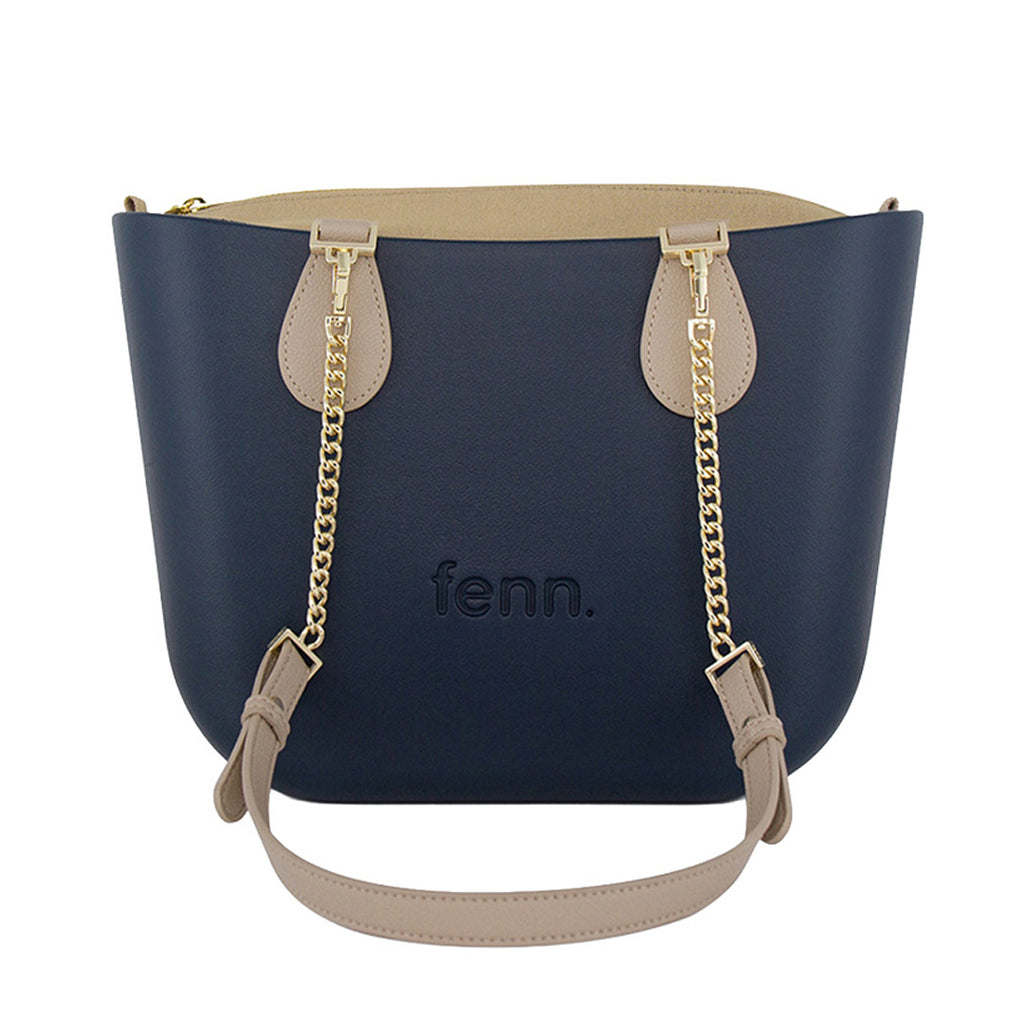 Fenn Collection - Petite Navy Tote Handbag Medium