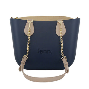 Fenn Collection - Petite Navy Tote Handbag Medium