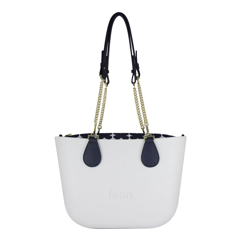 Fenn Collection - Petite White Handbag Medium