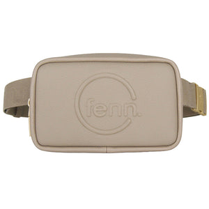 Fenn Collection - Pouch Canvas Strap Stone Sand Gold Zip