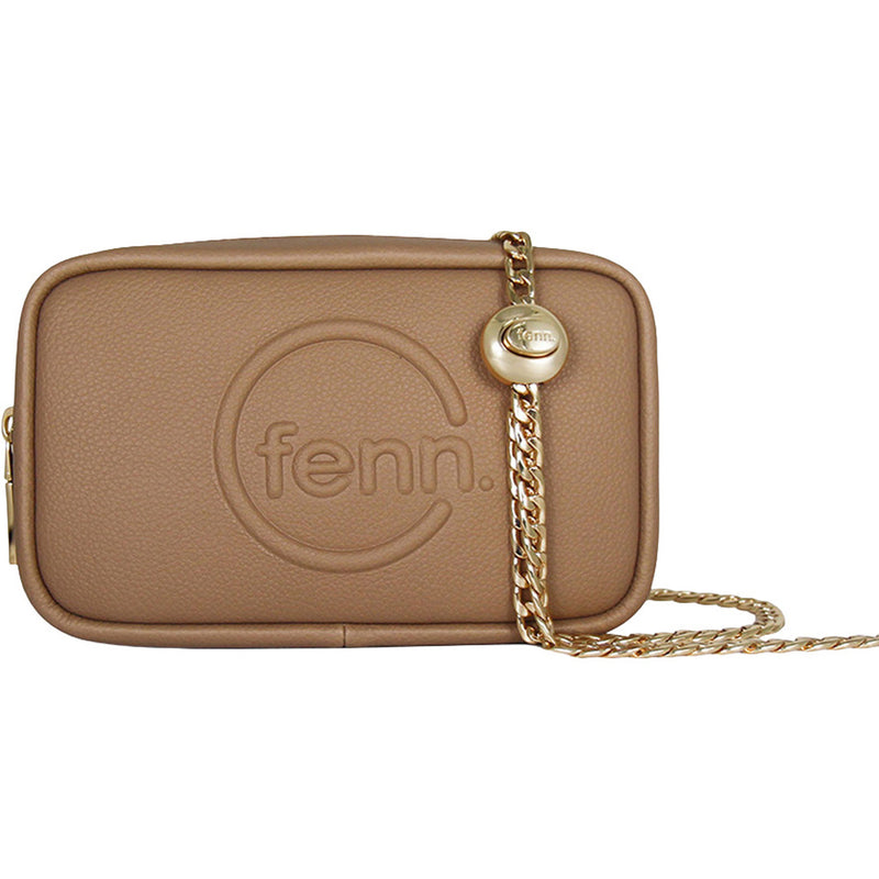 Fenn Collection - Pouch Chain Cross Body Bag Women Cappuccino
