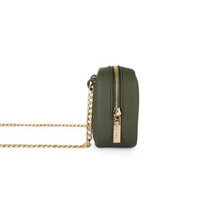 Fenn Collection - Pouch Chain Cross Body Bag Women Army Green