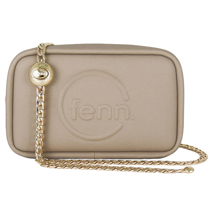 Fenn Collection - Pouch Chain Cross Body Bag Women Stone Sand