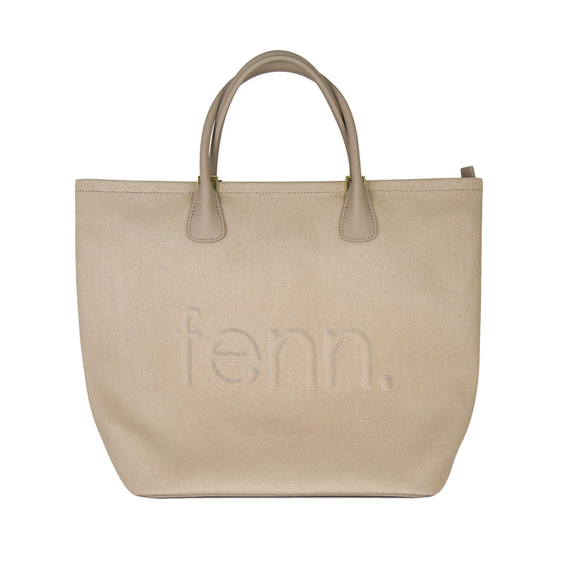 Fenn Collection - Canvas Sand Tote Handbag Large