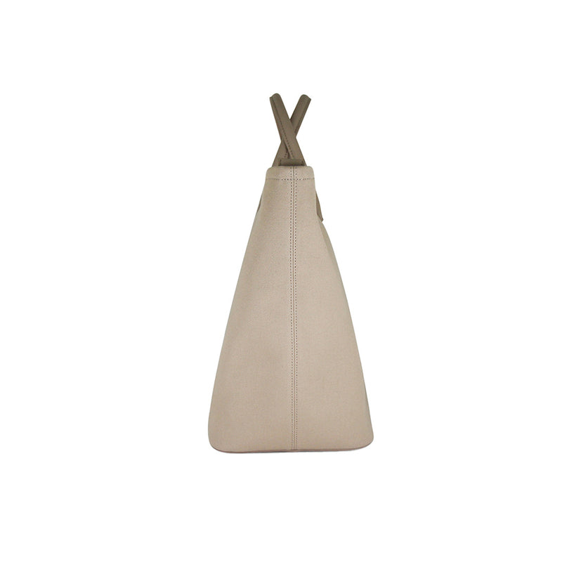 Fenn Collection - Canvas Sand Tote Handbag Large