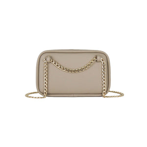 Fenn Collection - Pouch Chain Cross Body Bag Women Stone Sand