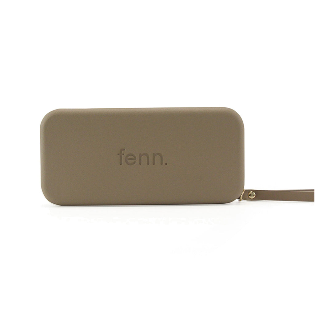 Fenn Collection - Stone Strap Wallet with Gold Zip