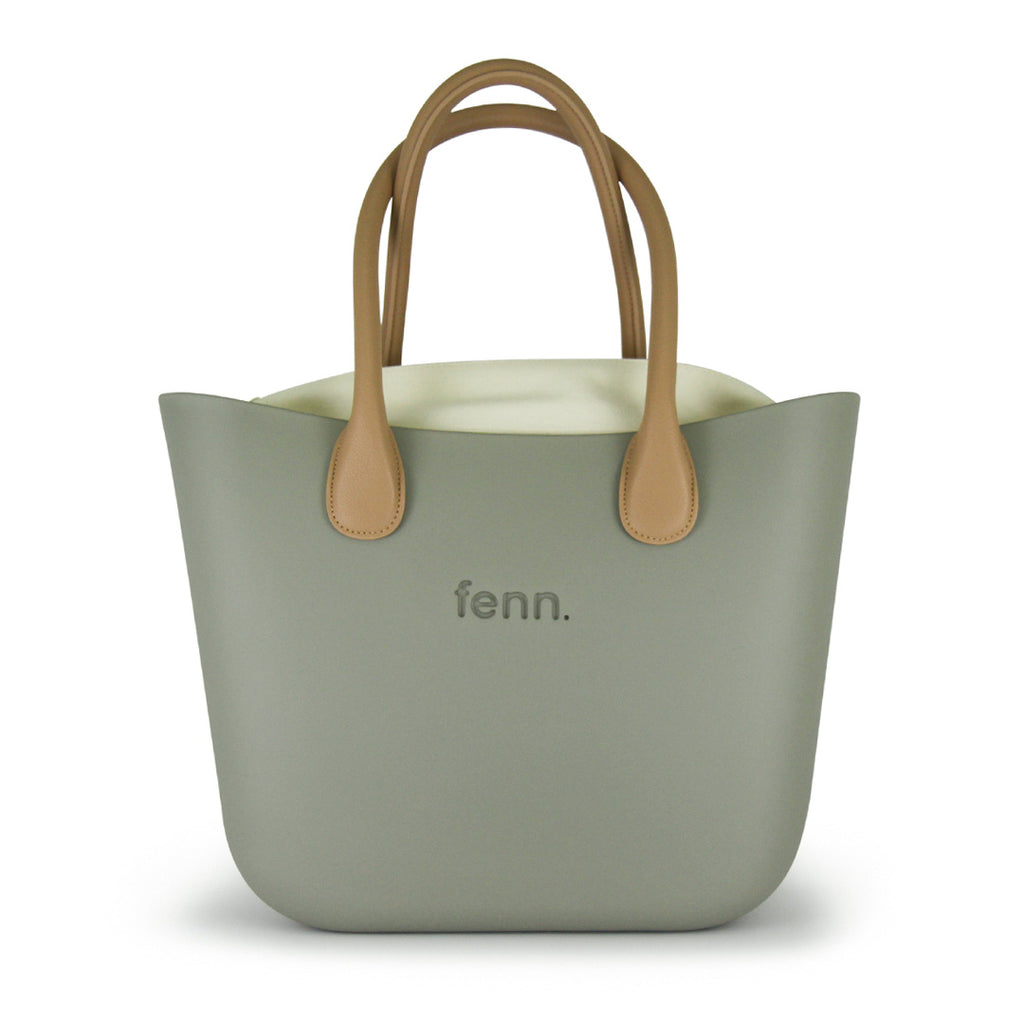 Fenn Collection - Original Watercress Tote Handbag Large Tan Handles