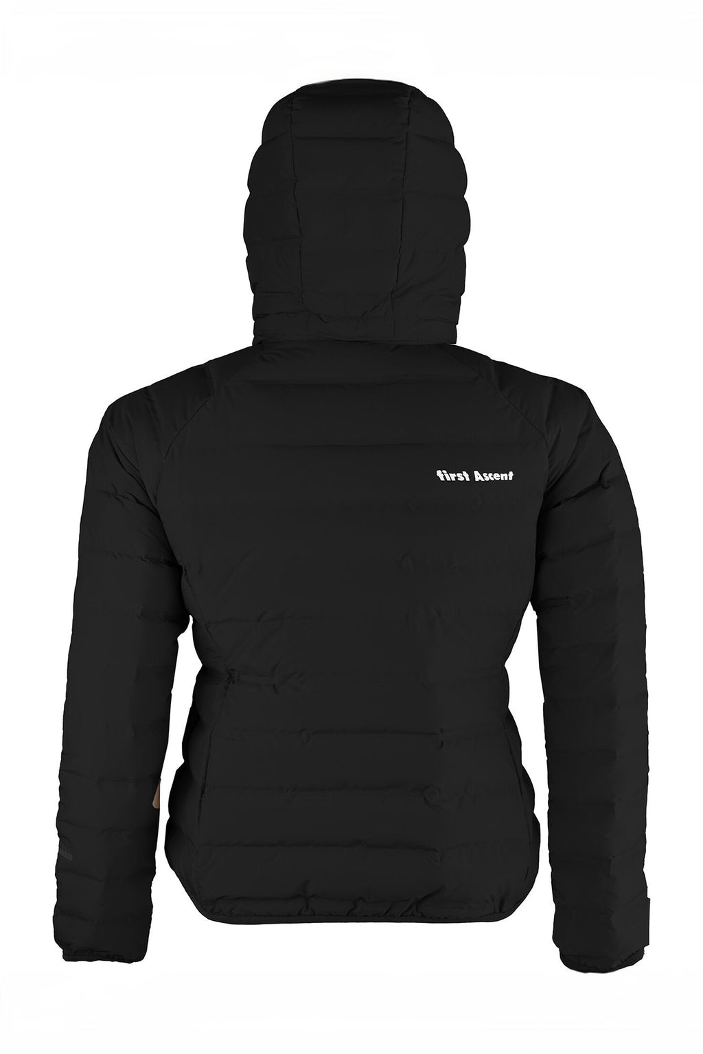 First Ascent - Downtown Hooded Puffer Jacket Black