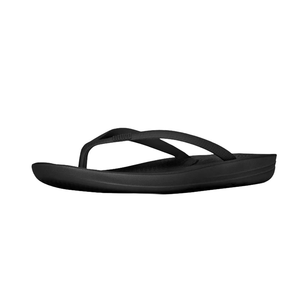 FitFlop - iQuishion Ergonomic Flip Flop Womens All Black