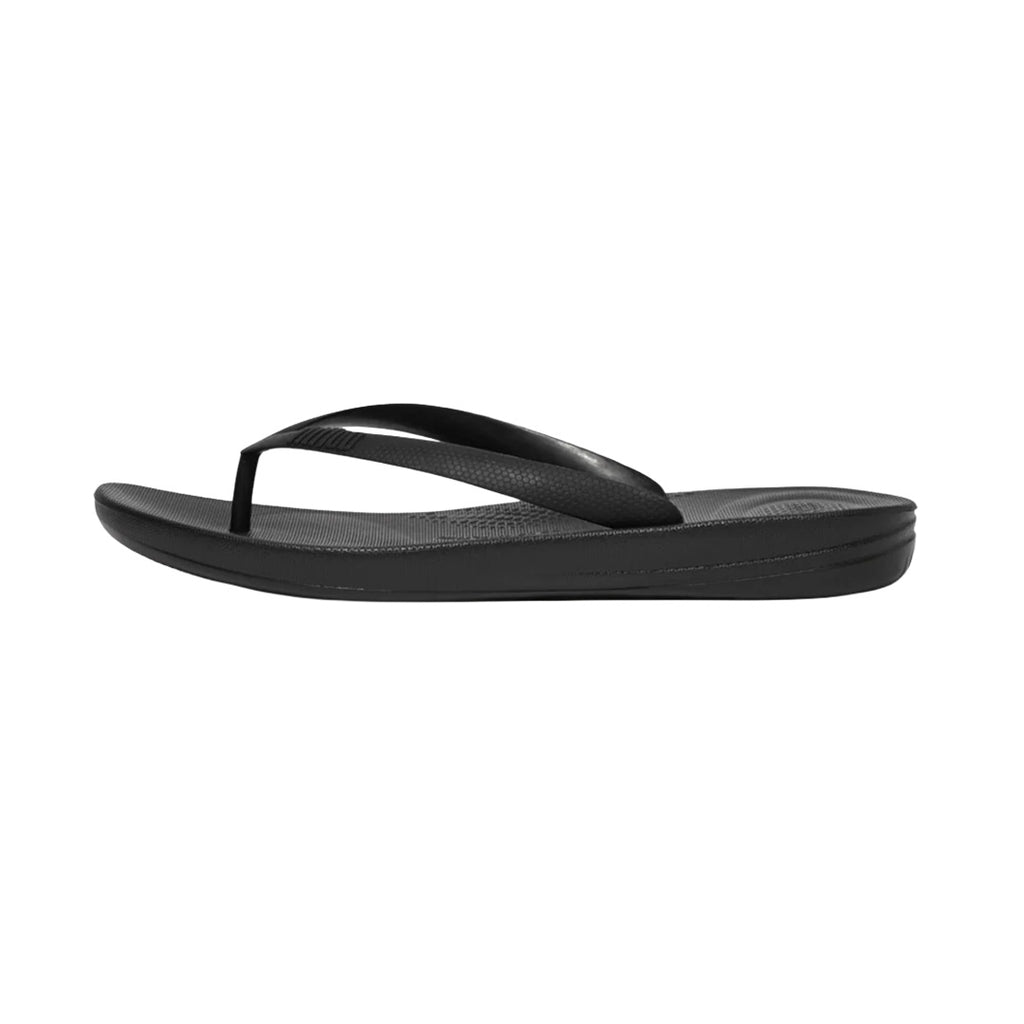 FitFlop - iQuishion Ergonomic Flip Flop Womens All Black