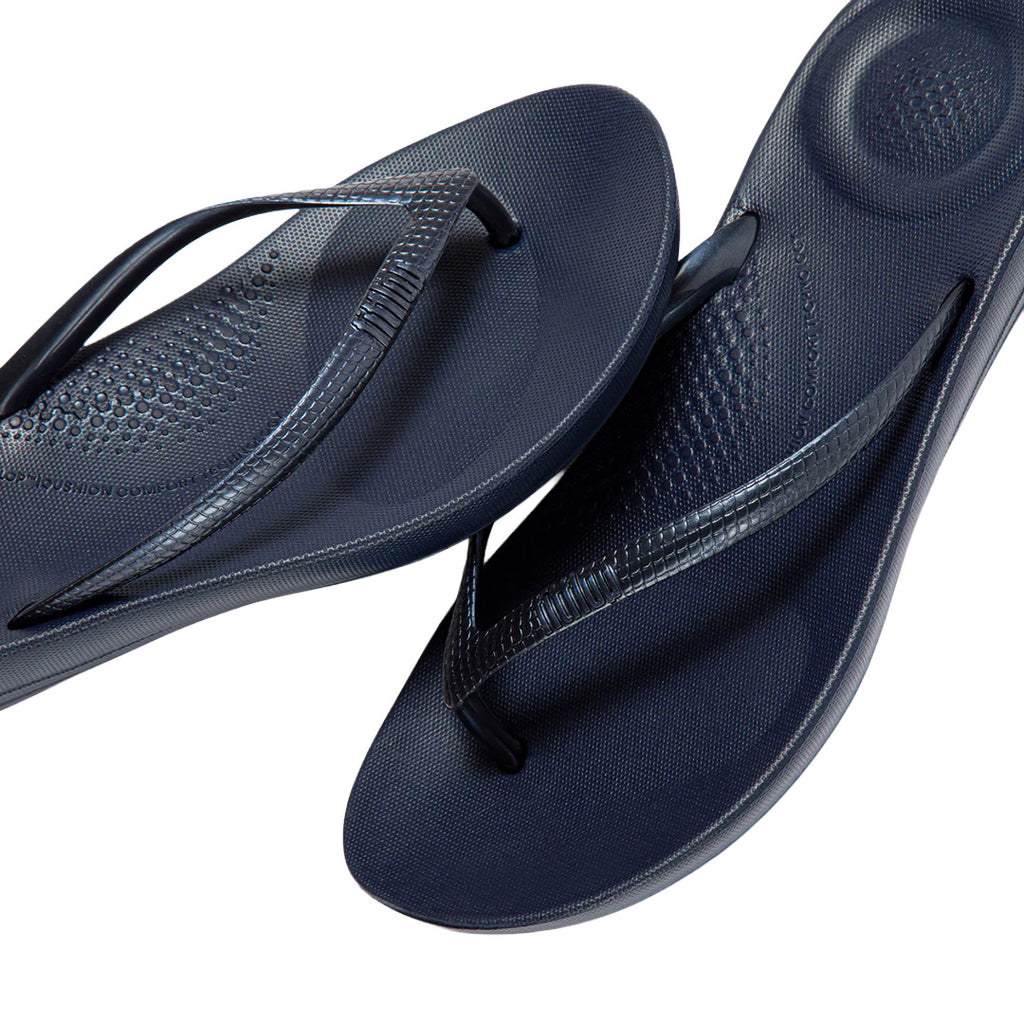 FitFlop - iQuishion Ergonomic Flip Flop Womens Midnight Navy