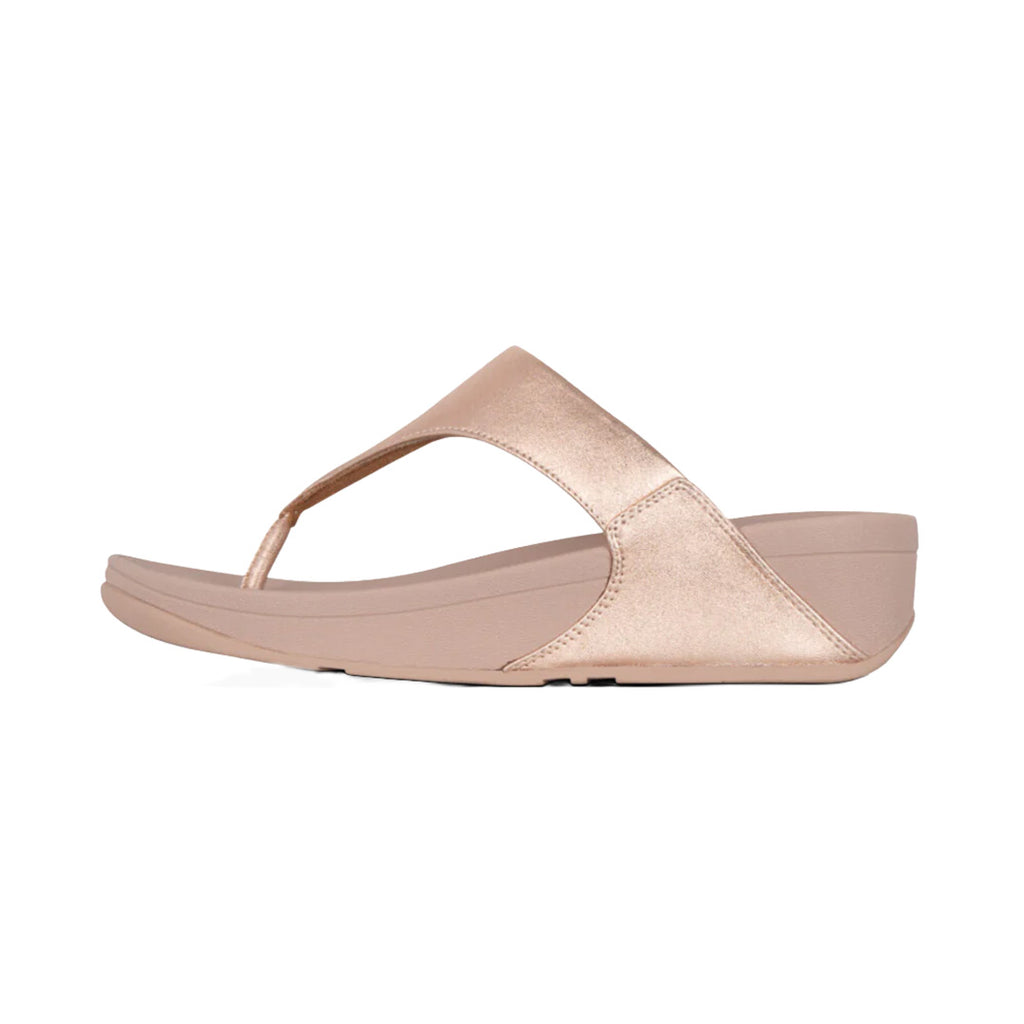 FitFlop - Lulu Leather Sandal Womens Rose Gold