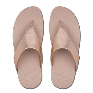 FitFlop - Lulu Leather Sandal Womens Rose Gold