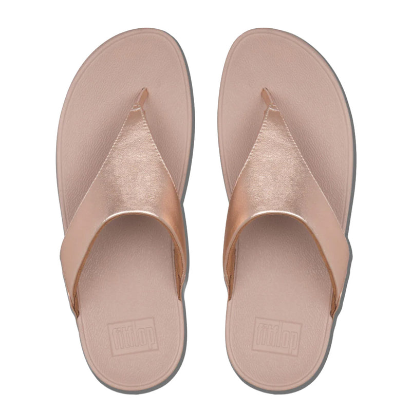 FitFlop - Lulu Leather Sandal Womens Rose Gold
