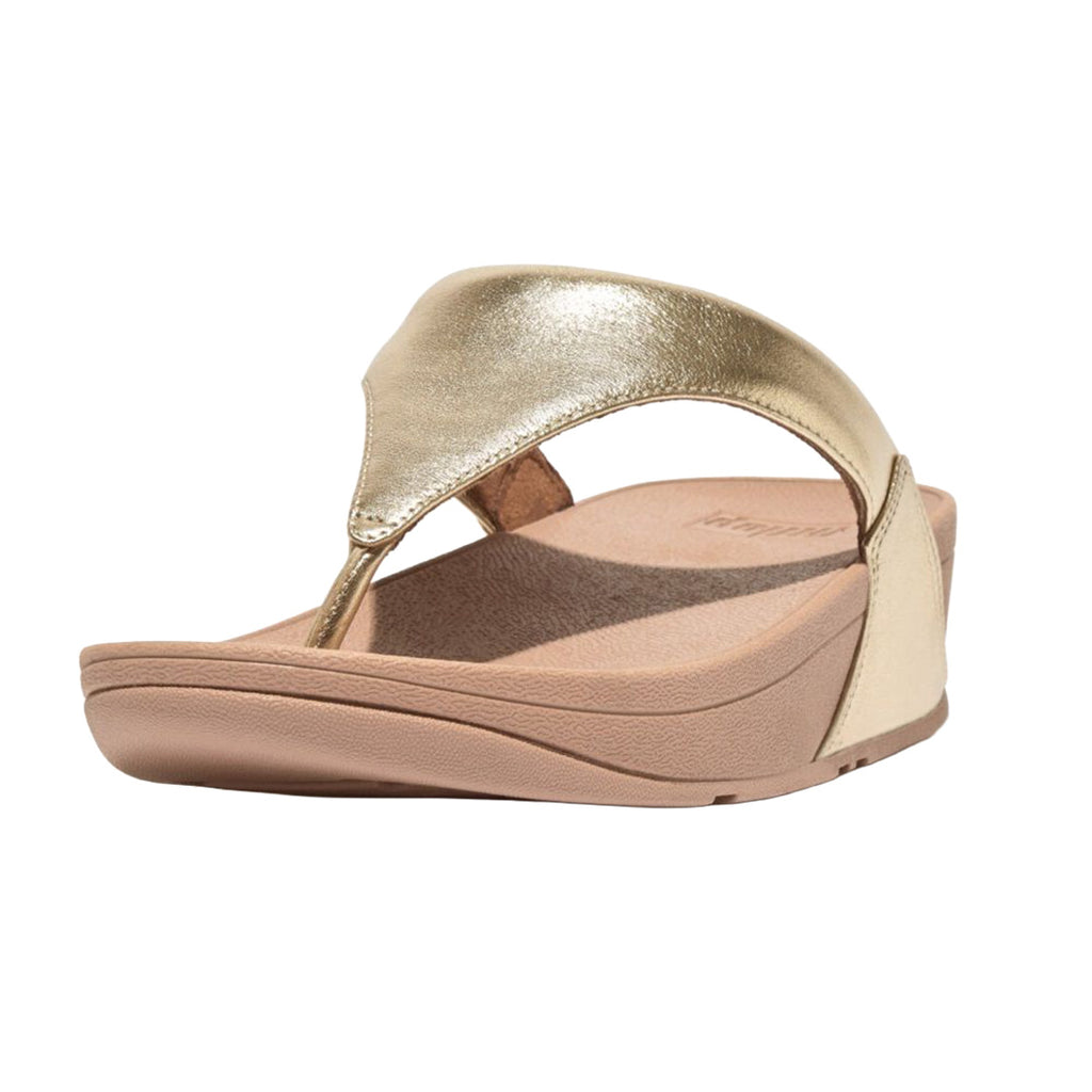 FitFlop - Lulu Leather Sandal Womens Platino