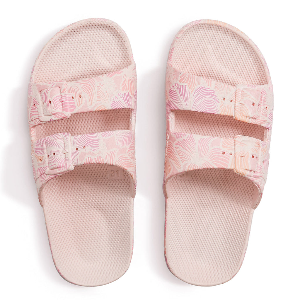 Freedom Moses - Aloha Rose Double Strap Slide