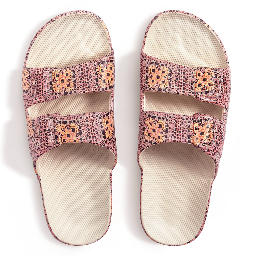 Freedom Moses - Penny Lane Stone Double Strap Slide