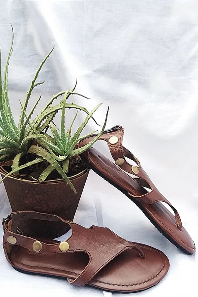 Gabrielle Swimwear - Leather Ladies Sandals