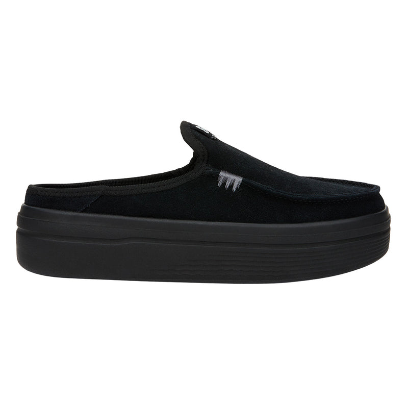 Hey Dude - Austin Lift Classic Slip On Platform Sneaker Womens Black