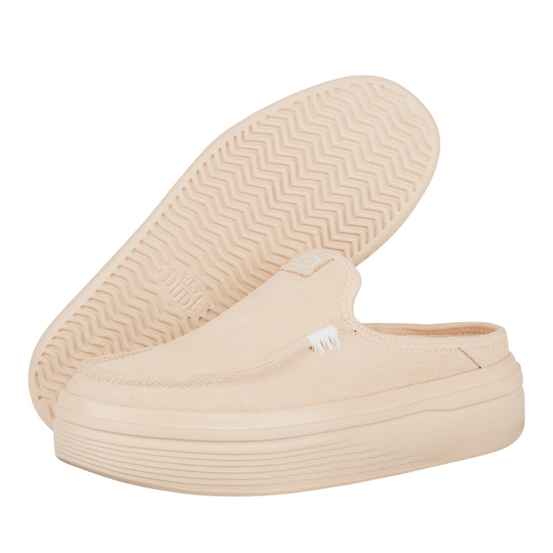 Hey Dude - Austin Lift Classic Slip On Platform Sneaker Womens Blush