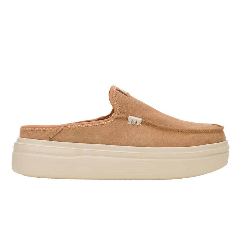 Hey Dude - Austin Lift Classic Slip On Platform Sneaker Womens Tan